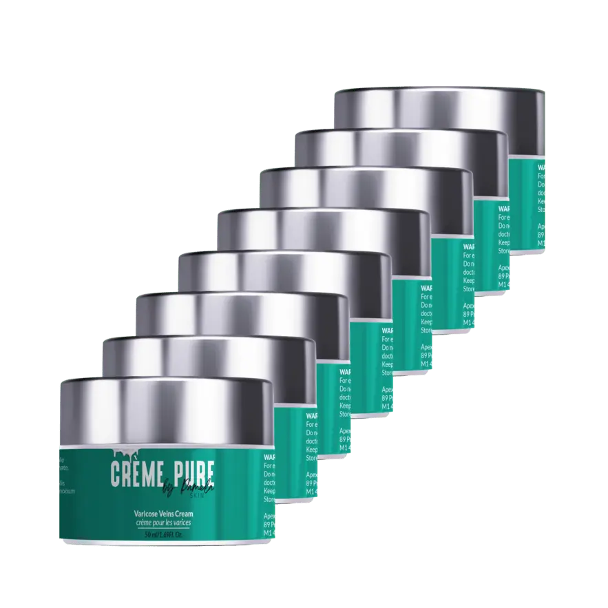 8x CremePure ™ By Pamela Skin- Varicose repair cream – Pamskin-us