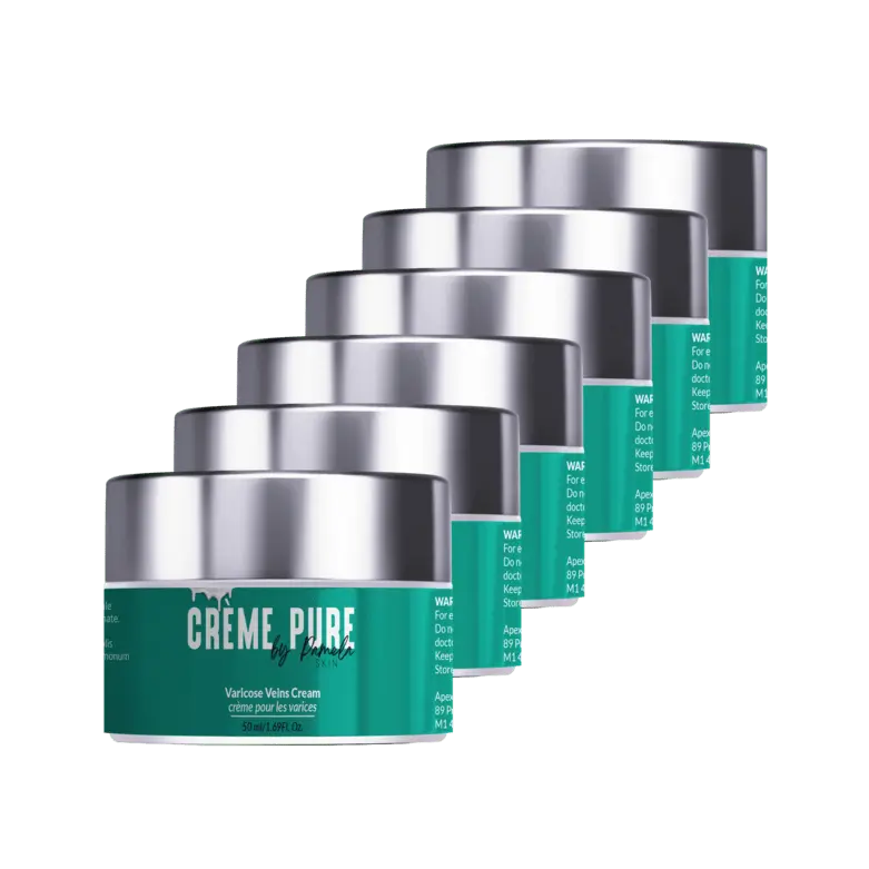 6x CremePure ™ By Pamela Skin- Varicose repair cream
